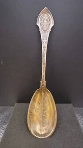 Antique Late 1800s Wood & Hughes .925 Sterling Silver Spoon - Picture 1 of 11
