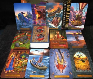 SEALED NEW ~ EDGAR ALLAN POE TAROT DECK & BOOK SET MYSTERIOUS & THE MACABRE  - Imagen 1 de 12