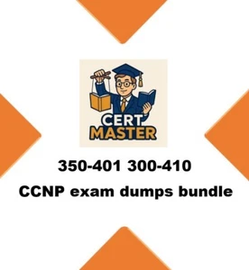 350-401 300-410 CCNP Exam Dumps Bundle 1213QA + 616QA! APRIL UPDATES - Bild 1 von 1