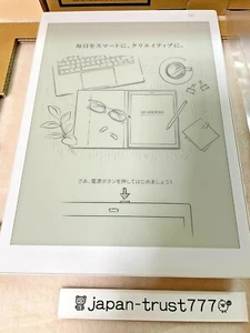 Fujitsu FMV-DPP04 QUADERNO Paper Size A4 Electronic Paper Tablet *NEW* JAPAN - Afbeelding 1 van 7