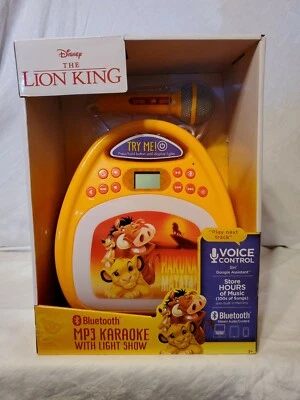 Disney Lion King Bluetooth MP3 Karaoke with Light Show  - Image 1 of 4