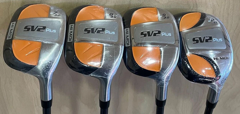 SV2 Híbridos Amarillos #7 #8 #9 #PW Taylor Fit SENIOR Grafito Rescate Hierro Madera Foto 1 de 1