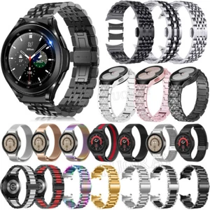 Stainless Steel Strap For Samsung Galaxy Watch 7 6 5 Pro 4 Classic 40-46mm Band - Picture 1 of 42