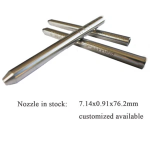 5 pcs Long life top quality 7.14x0.91x76.2mm Focus Tube/ Nozzle - Picture 1 of 4