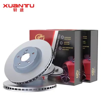 SDCX Auto Parts Brake Disc SX1166 4243112260 4243102190 for FAW Corolla 09-10 - Image 1 of 3