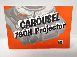 Instruction Manual Kodak Carousel 760H Projector  -  Original Manual Only - Picture 1 of 4