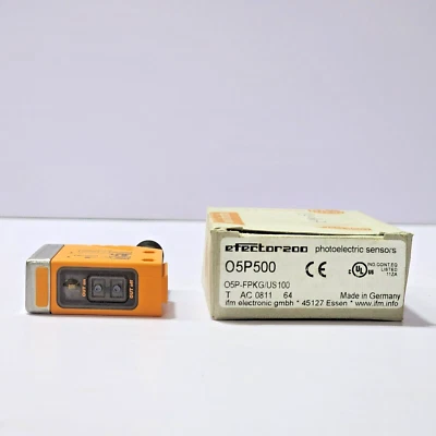 IFM EFECTOR 200 O5P500 PHOTOELECTRIC SENSOR S/N: O5P-FPKG/US100 - Image 1 of 4