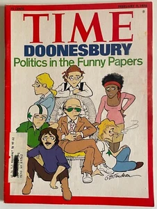 1976 Time magazine |  "Doonesbury: Politics in the Funny Papers" | Feb 9 - Picture 1 of 4