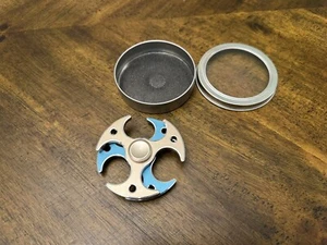Double Battleaxe Fidget Spinner EDC Adult Metal Fidget Toy ADHD Hand Spinner - Picture 1 of 2