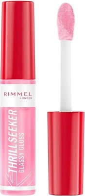 RIMMEL THRILL SEEKER GLASSY GLOSS LIP GLOSS 150 PINK CANDY SEALED FREE POSTAGE