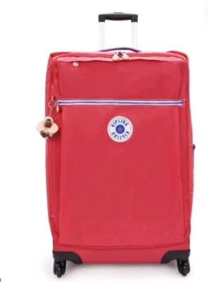 Kipling Darcey L Berry Blitz Suitcase Trolley Luggage 89Litre 4 Wheels Rrp£198  - Image 1 of 4