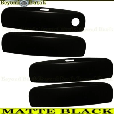 Cubiertas de manija de puerta para Dodge Charger 2011-20 2021 2022 2023 superposiciones NEGRO MATE Foto 1 de 3
