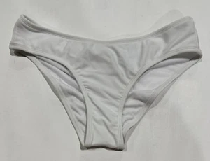 Juniors' Wide Side Cheeky Hipster Bikini Bottom - Xhilaration White M (4-6) - Picture 1 of 2