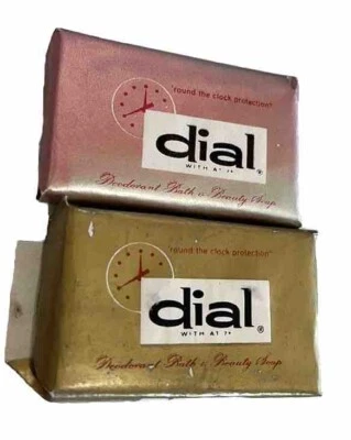 2 minibarras de jabón vintage con esfera de 1/2 oz jabón envoltura vintage publicidad utilería hotel Foto 1 de 4