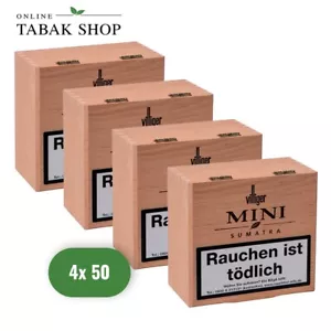 VILLIGER "Mini Sumatra" Zigarillos (4 x 50 Stück) - Bild 1 von 3