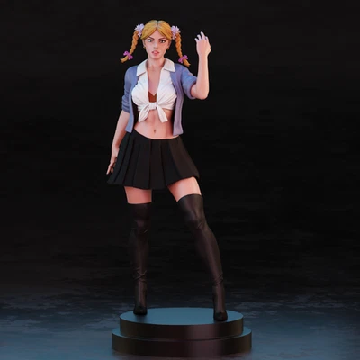 Figura de resina 1/24 Britney Spears niña modelo NSFW modelo sin pintar sin montar Foto 1 de 4