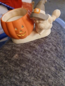 DEPARTAMENTO 56 Halloween 🎃 Nieve Bebé Bruja Té Luz Candelabro - Imagen 1 de 8