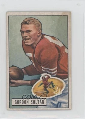 1951 Bowman Gordie Soltau #67 Rookie RC - Image 1 of 2