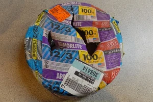 Southwire 12/3 x 100 ft. Stranded CU MC (Metal Clad) Armorlite Cable - Picture 1 of 6