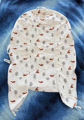 FUNDA de bebé TotAha para tumbona de muelle superior animales del bosque conejito zorro 0-8 meses Foto 1 de 4