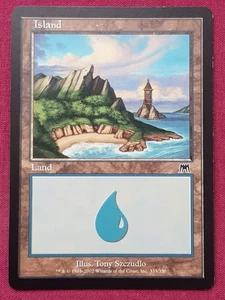 Magic The Gathering ONSLAUGHT ISLAND 335 land card MTG - Picture 1 of 2