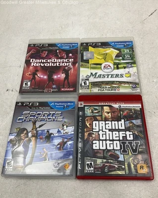 Sony PlayStation 3 Game Bundle Of 4 - Tested - Image 1 of 4