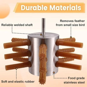 Chicken Plucker Drill Attachment Chicken Plucker 18  Size Chicken Removal 1PCS& - Picture 1 of 7