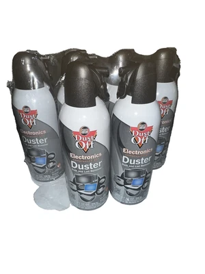 Dust-Off Disposable Compressed Gas Duster, 10 oz Cans, 6 Pack - Image 1 of 4