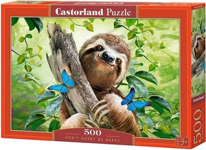 NEU Castorland Puzzle 500 Teile 9+ Alter Beeilen Sie sich nicht, seien Sie glücklich - Bild 1 von 2
