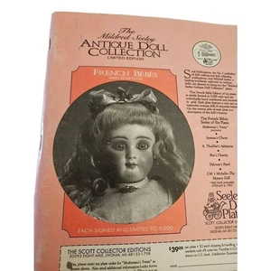 Mildred Seeley antike Puppensammlung limitierte Auflage Zeitschrift - Bild 1 von 5