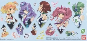 Calcomanías de agua edición limitada para campaña Bandai Macross Delta Plamodel - Imagen 1 de 2