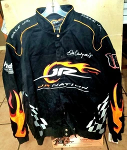 Vintage MEN'S COLLECTIBLE NASCAR - JR NATION,Dale Jr BOMBER JACKET Sz XL - Picture 1 of 10