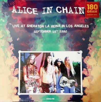 ALICE IN CHAINS Live at Sheraton La Reina 1990 12" New Sealed LP , Colored Vinyl - Image 1 of 2