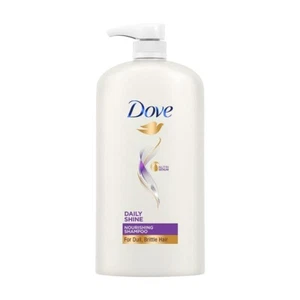 Dove Daily Shine, Shampoo, for Damaged or Frizzy Hair Makes Hair Soft,Shiny 1ltr - Picture 1 of 6