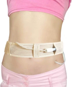 Peritonealdialysegürtel für PD Katheterhalter - beige, Größe - groß (35-49 Zoll) - Bild 1 von 5