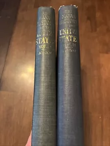 Willis J. Abbot - Naval History of the United States 1896 2 Volume Set HC - Picture 1 of 9