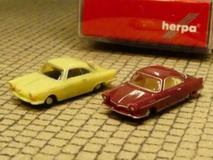 1/160 Herpa N Pista Coche Set NSU Sport Prinz Verde Beige Rojo Vino 065757-003 - Imagen 1 de 2
