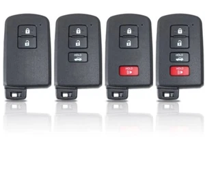 Replacement Remote Car Key Shell Case for Toyota Prius C Land Cruiser Tacoma - Picture 1 of 9