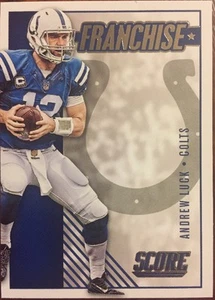 ANDREW LUCK - 2016 Score FRANCHISE Insert #10 - INDIANAPOLIS COLTS - Picture 1 of 2