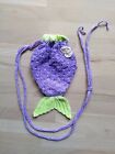 Tasche meerjungfrau mdchen Kind mermaid Handarbeit handmade lila grn 