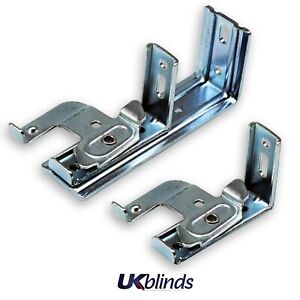 Venetian Blinds 50mm Face Fix Swivel Brackets For Wall & Ceiling Fit (Pack of 2)