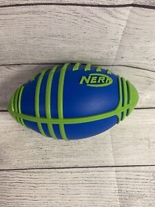 Nerf Weather Blitz Football Blue and Green New (No Box) FREE FAST SHIPPING!!!!