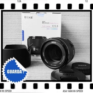 MEIKE MK 85mm f/1.8 AF - OTTICA AUTOFOCUS DA RITRATTO PER REFLEX NIKON FX E DX - Imagen 1 de 12