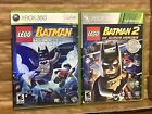 XBOX 360 Games Lot: Lego Batman 1 & 2 CIB