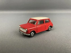 Tomy Tomica Japan #F8 BLMC Mini Cooper S MK-III Loose 1/50 Diecast Red/White - Picture 1 of 9