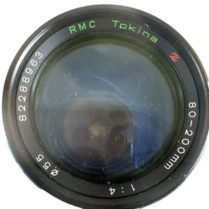 Vintage RMC Tokina 80-200mm Telephoto Lens, f/2.8 AT-X SD, w/Case, used (EE1) - Picture 1 of 13