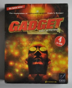 PC Game - Gadget Past As Future - BIG Box NEW & SEALED haruhiko shono adventure