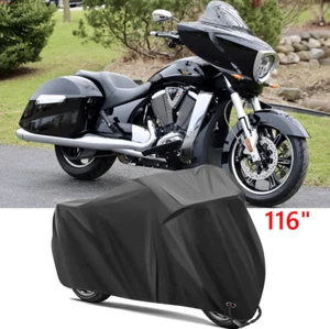 Cubierta de moto 116" impermeable protector solar para Victory Cross Country Roads - Imagen 1 de 13