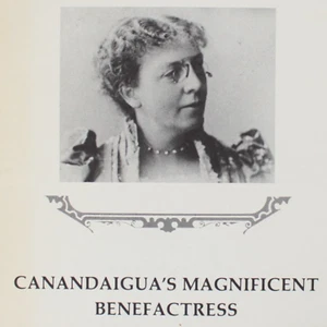 Canandaigua NY Ontario County History Mary Clark Thompson Philanthropist Art - Imagen 1 de 4