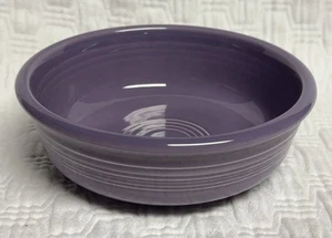 Fiestaware Lilac Purple Small Nappy Cereal Bowl 14 oz 1995 Fiesta Ware - Picture 1 of 8